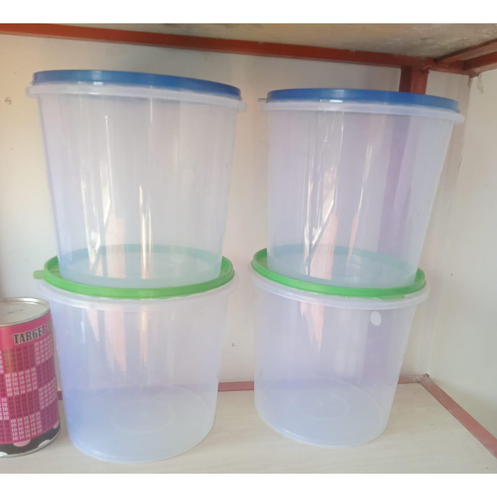 Toples plastik 5 Liter /toples peyek/toples kerupuk /tempat kerupuk
