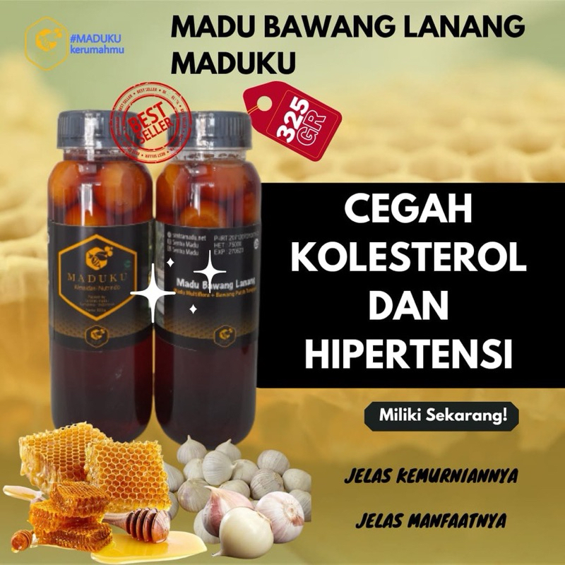 

Madu Bawang Tunggal Isi 325 G Maduku