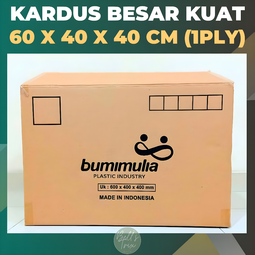 

Kardus Bekas Besar Packing Penyimpanan Ukuran 60 x 40 x 40 cm