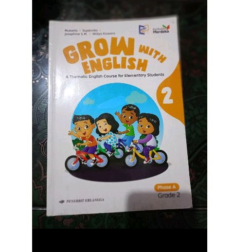 

Buku bahasa inggris kelas2 Grow with English Erlangga