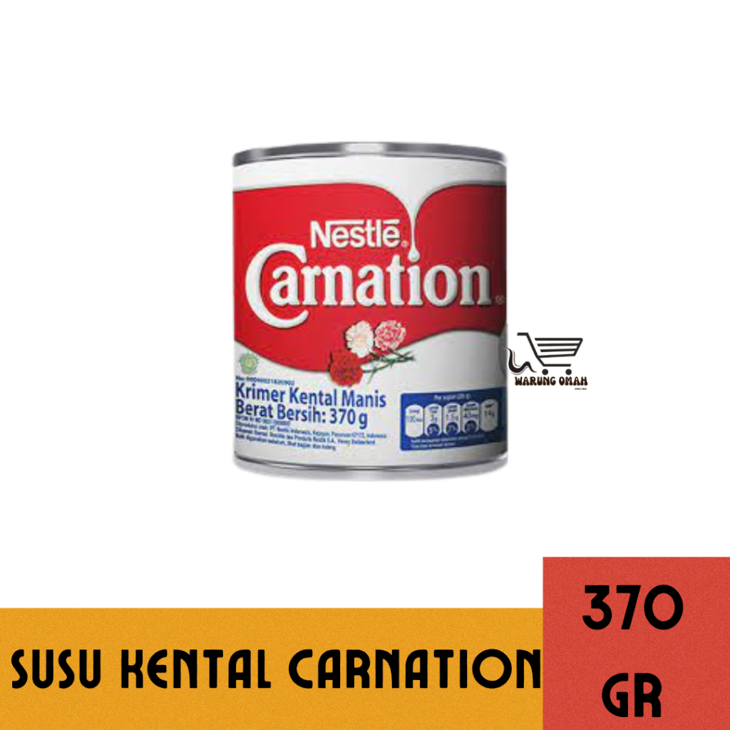 

SUSU KENTAL MANIS CARNATION 370 GR - TERMURAH