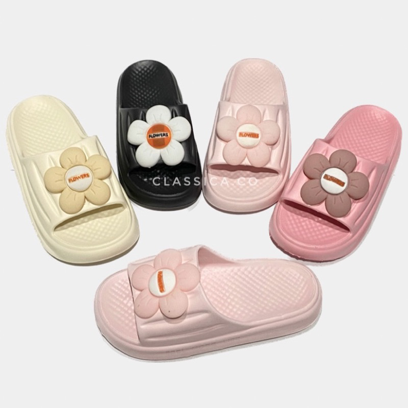 GOSOME sandal selop kokop model bunga