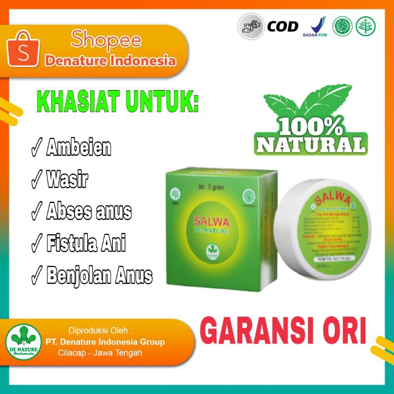 [COD] Obat Salep Benjolan Ambeien, Wasir, Abses, Fistula Ani, Keluhan Anus