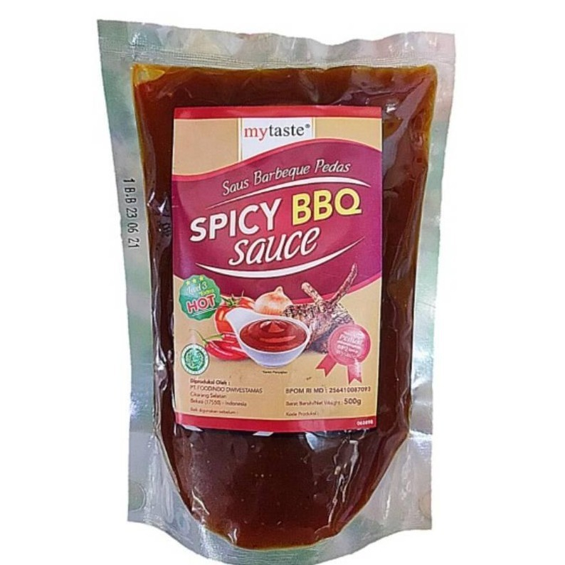 

My Taste Sauce Barbeque Spicy Level 3 500gr