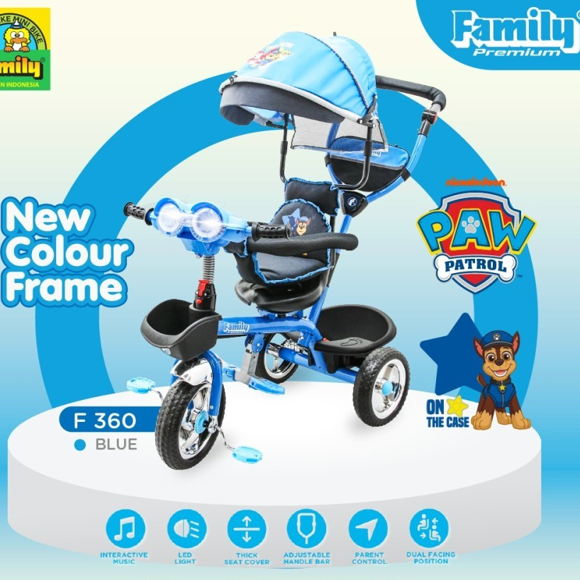 FAMILY SEPEDA RODA TIGA 360H/SEPEDA RODA TIGA/FAMILY