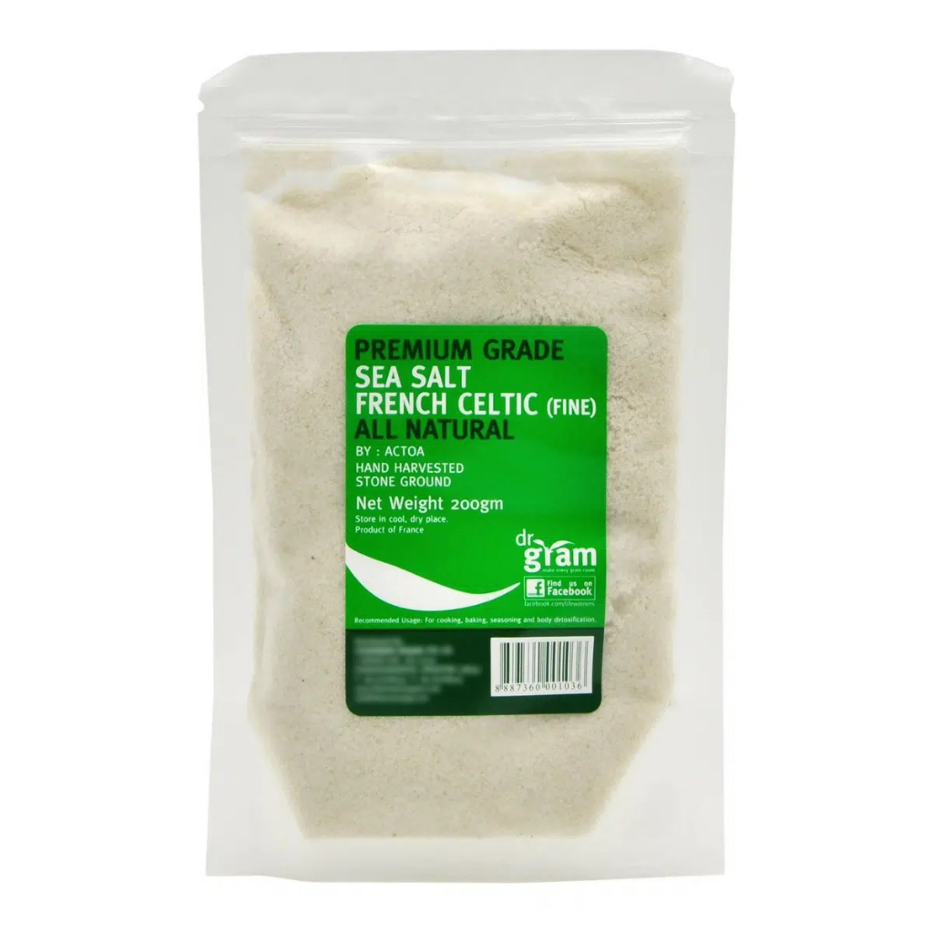 

Dr Gram French Celtic Sea Salt Fine 200g