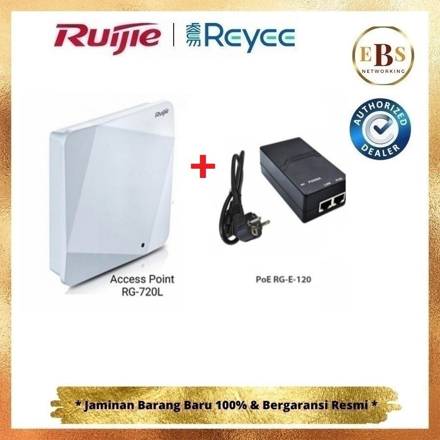 RG-AP720-L + RG-E120 Access Point Ceiling Indoor RG-AP720L RG AP720L