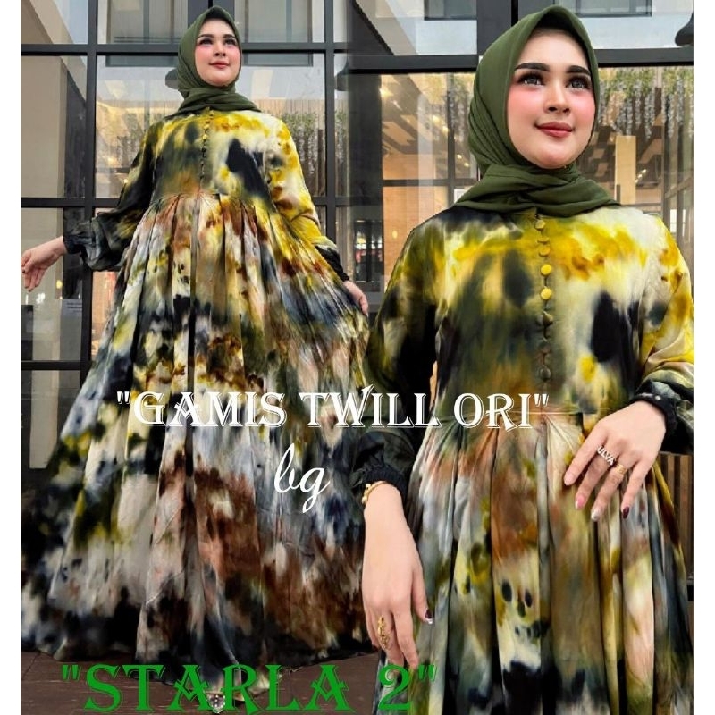 Gamis Twill Ori BG Collection Motif Starla