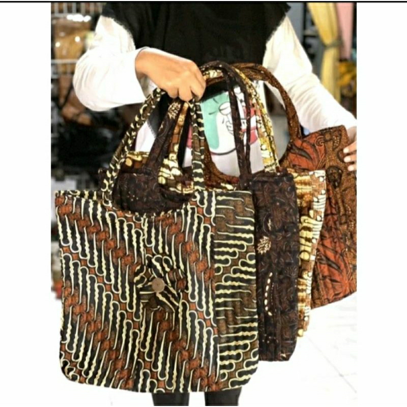 (BISA COD) TERMURAH Tas batik salur|| tas batik oleh-oleh khas jogja.