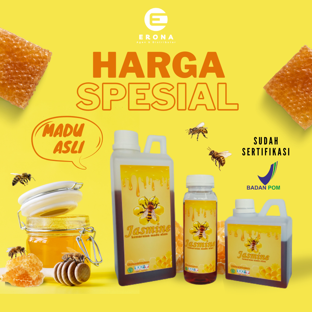 

Madu Asli Murni 1kg 100% Tanpa Campuran - Natural Raw Forest Honey Premium