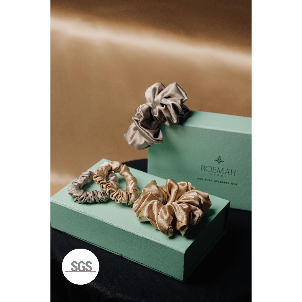 Mulberry Silk Srunchies-Roemah Prive