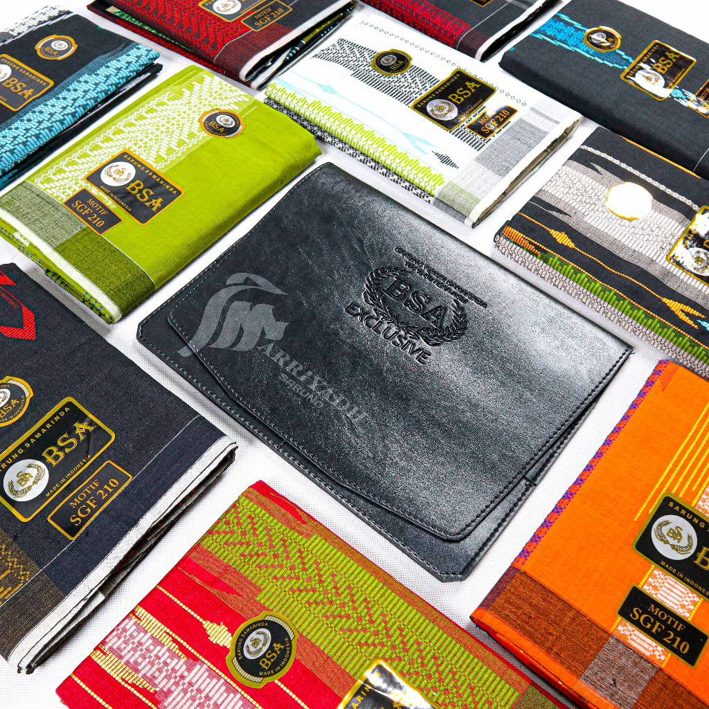 Sarung BSA Motif SGF Songket Gunung Fantasi 210 Sutera