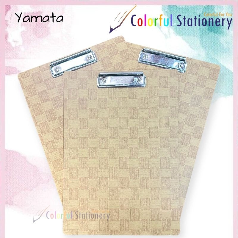 

Clipboard Kayu / Papan Ujian YAMATA