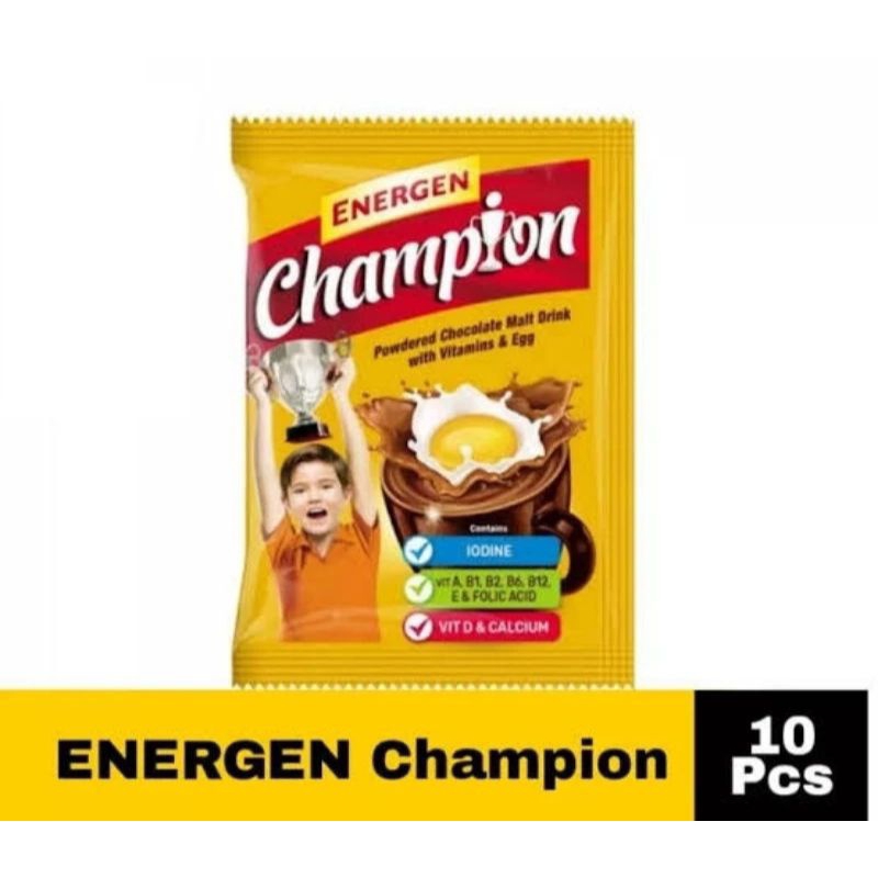 

Energen champion 30gr (10 pcs)