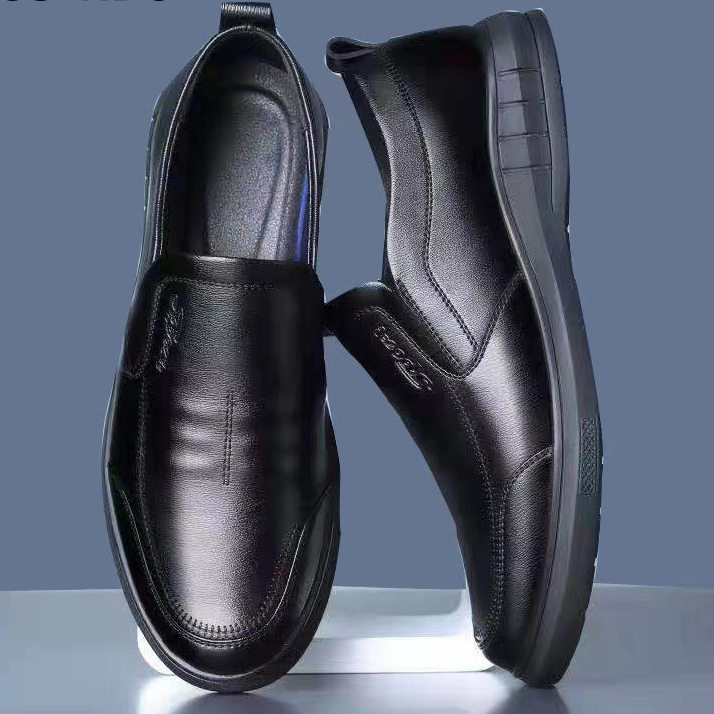 LokLui - Sepatu Fashion Import - Pria Terbaru Bahan Kulit Kualitas Terbaik Murah Anti Slip Tidak Lic