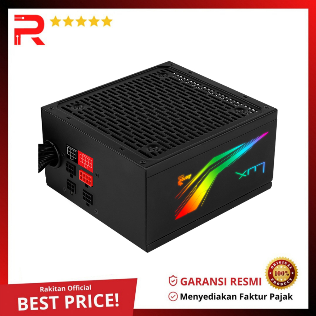 Aerocool LUX RGB 650M 650W Modular 80 Plus Bronze PSU 650W
