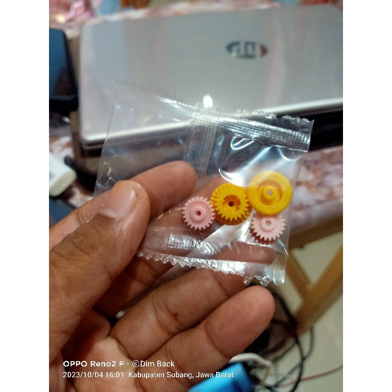 Tamiya Gear MS MA 3,7:1 Gear MA MS Pink Yellow Kuning Original Tamiya