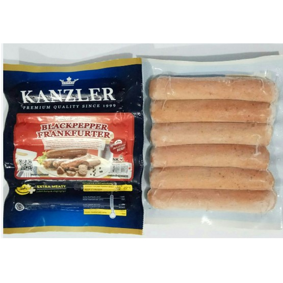 

sosis kanzler blackpepper frankfurter