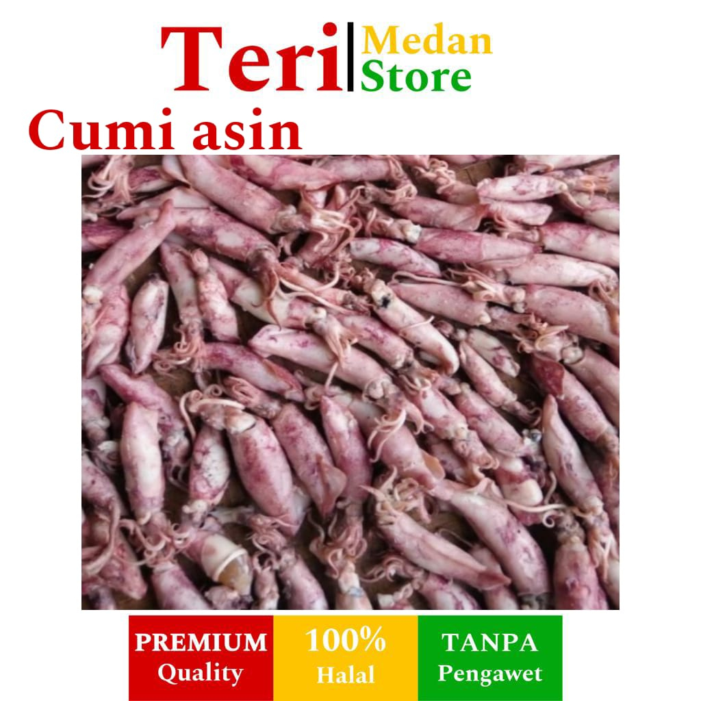 

Cumi tawar kering asli Tanjung balai kualitas super premium berat 1 kg