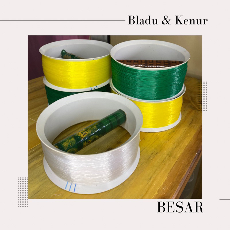 BLADU dan KENUR (GULUNGAN dan SENAR) layang layang