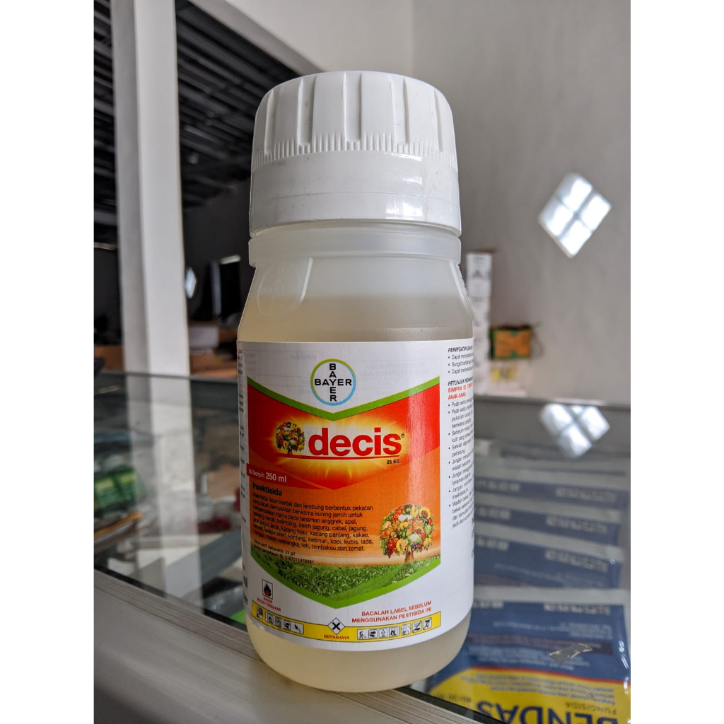 Insektisida DECIS Obat pembasmi hama ulat kutu putih belalang- 250 ML