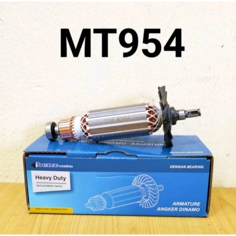 ARMATURE MT954 MAKTEC ANGKER MESIN GERINDA MAKTEC MT954 BENZ