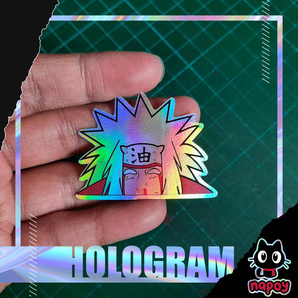 

Stiker Hologram Anime Naruto Jiraiya