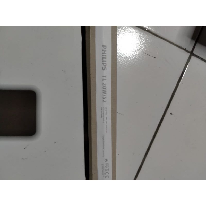 Blue light TL / phototeraphy lamp