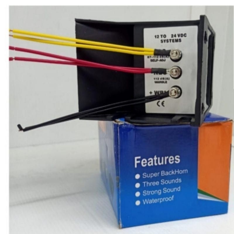 ALRM REM,MUNDUR ,TRUK 3 SUARA,12 DAN 24 VOLT