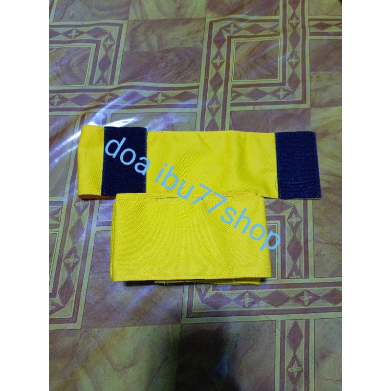 

Ban lengan polos panjang bahan dril 9x37cm pake perekat