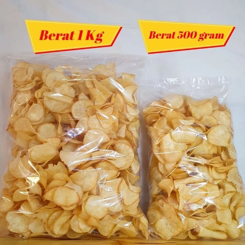 

Keripik Singkong Gurih The Best [ 1 Kg ]