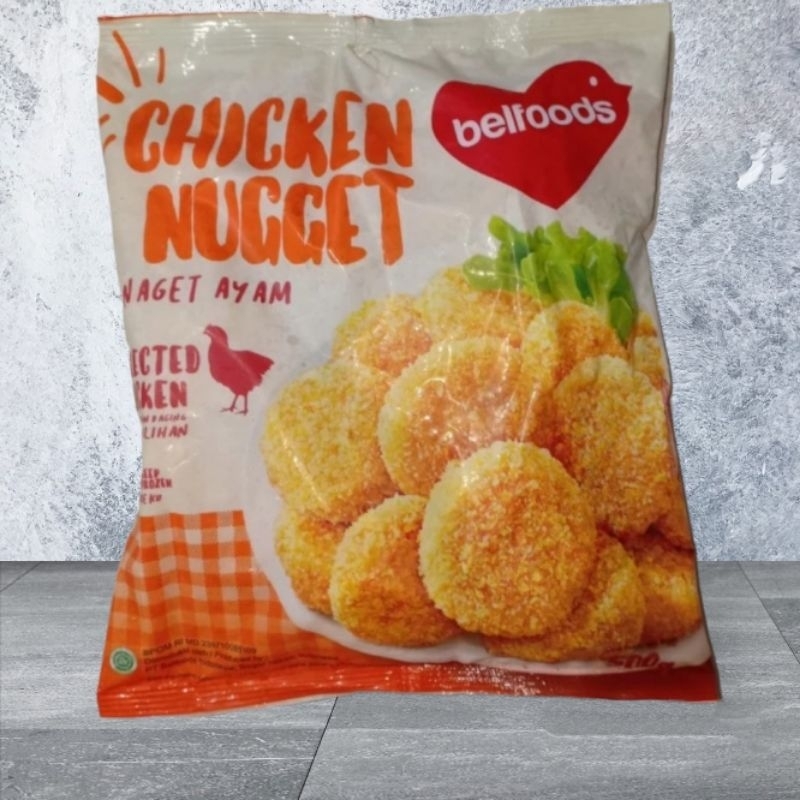 

RN_Frozen - BELFOODS Fav Chicken Nugget Bentuk Coin Berat 500 Gram Ready
