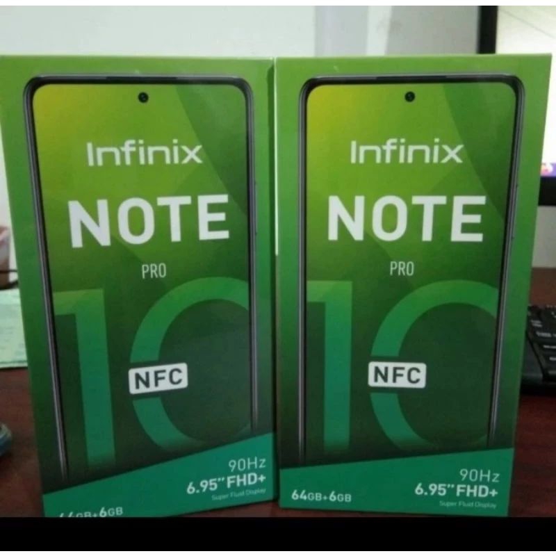 Infinix note 10 Ram 6/128 GB new