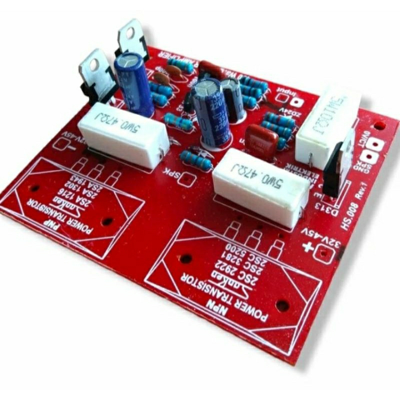 Driver Power Amplifier Sanken Mono Safari 400 watt