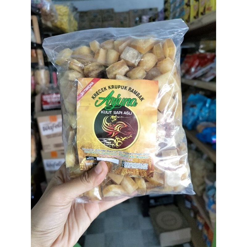 

rambak kulit sapi Arjuna 500g