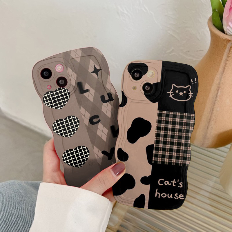 GL05 CASING CASE GELOMBANG COCOK UNTUK 0PPO A3S A31 A52 A92 A5 2020 A9 2020 A53 F9 A7 A11K A5S REALM