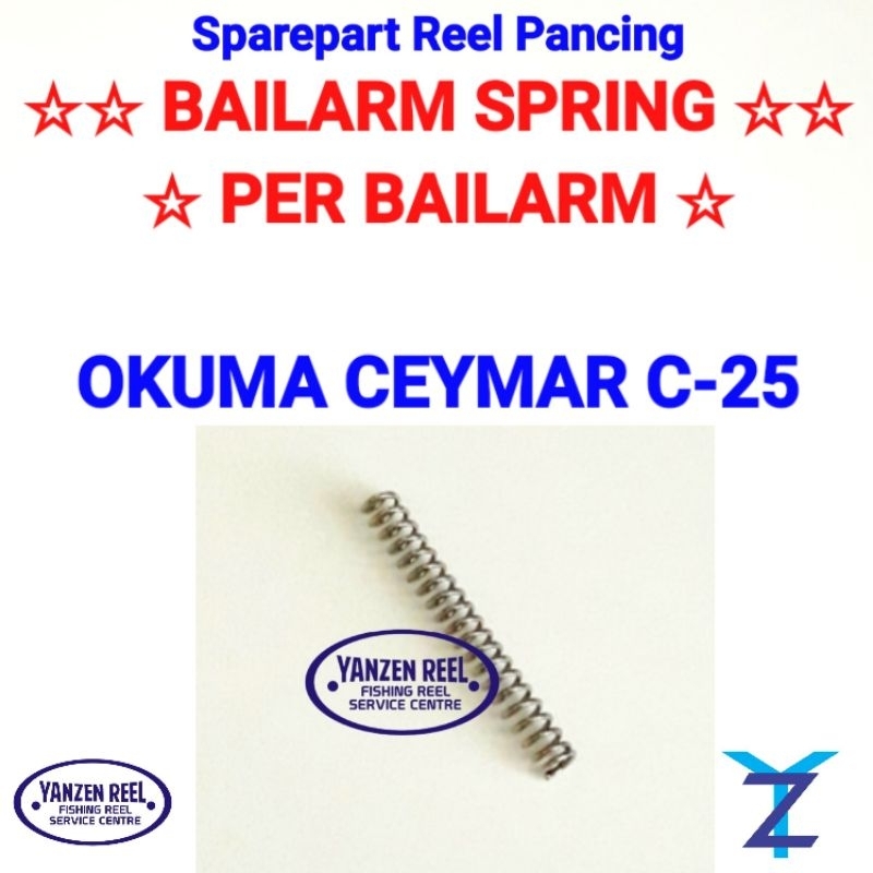 Per/Spring Bailarm Okuma Ceymar C25 - Sparepart Reel Pancing