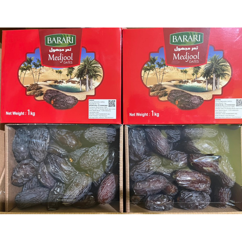 

Kurma Medjool Barari Premium CALIFORNIA 1kg
