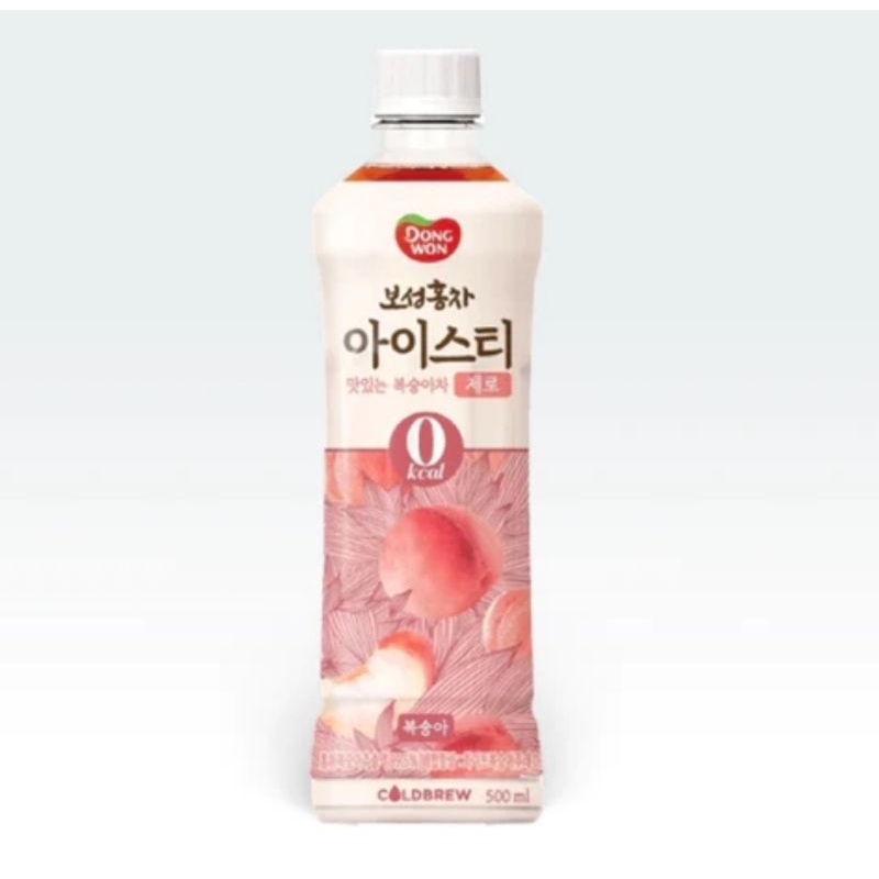 

Dongwon Peach Iced Tea / Minuman Teh Hitam Rasa Peach 500 ml