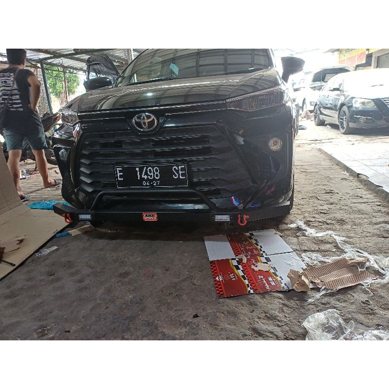 tanduk towing bemper depan mobil avanza 2022