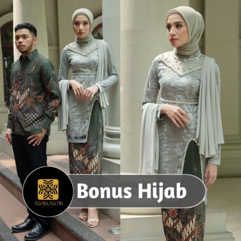 Set Couple Kebaya Modern Kebaya Terbaru Tunangan Wisuda Set Tunic 2023 Modern Hanna