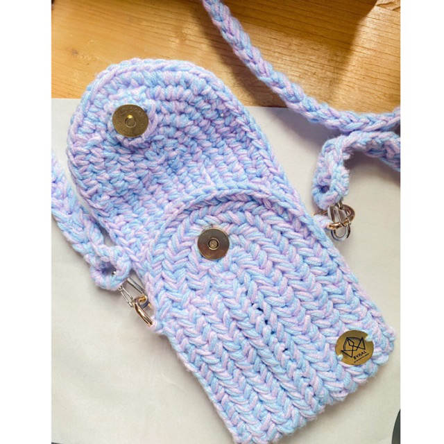 bag phone/ phone holder crochet