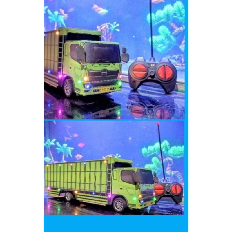 Mainan anak miniatur truk Remote TRONTON Hino