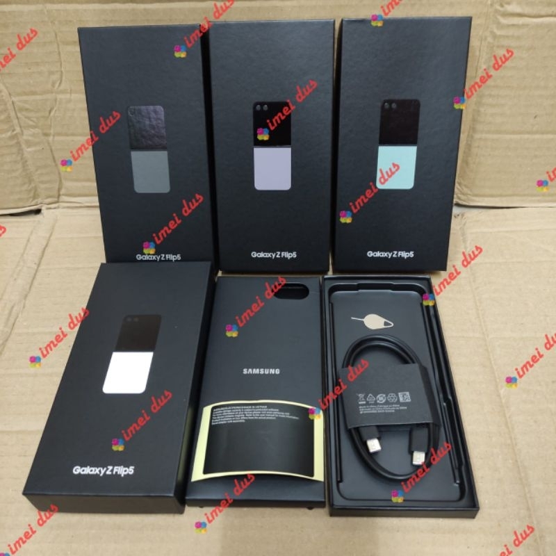 

Dus Box Kotak Samsung Z Flip 5 with Kabel