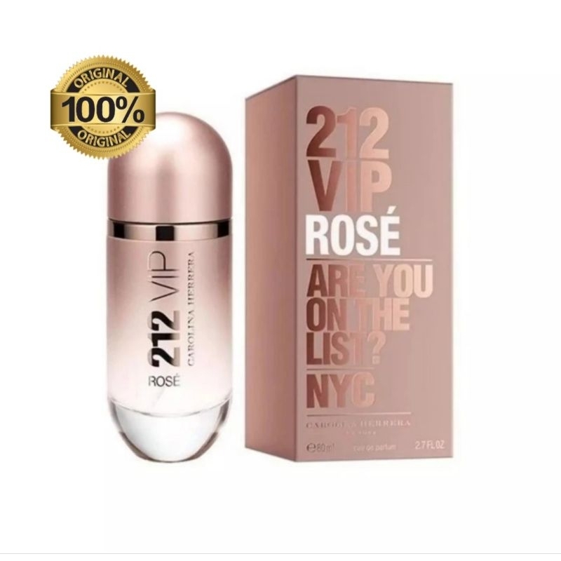 PARFUM 212 VIP ROSE ORIGINAL 100%