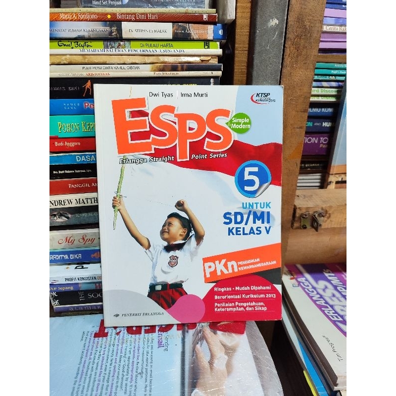 esps PPKn. kelas 5 SD. KTSP. erlangga