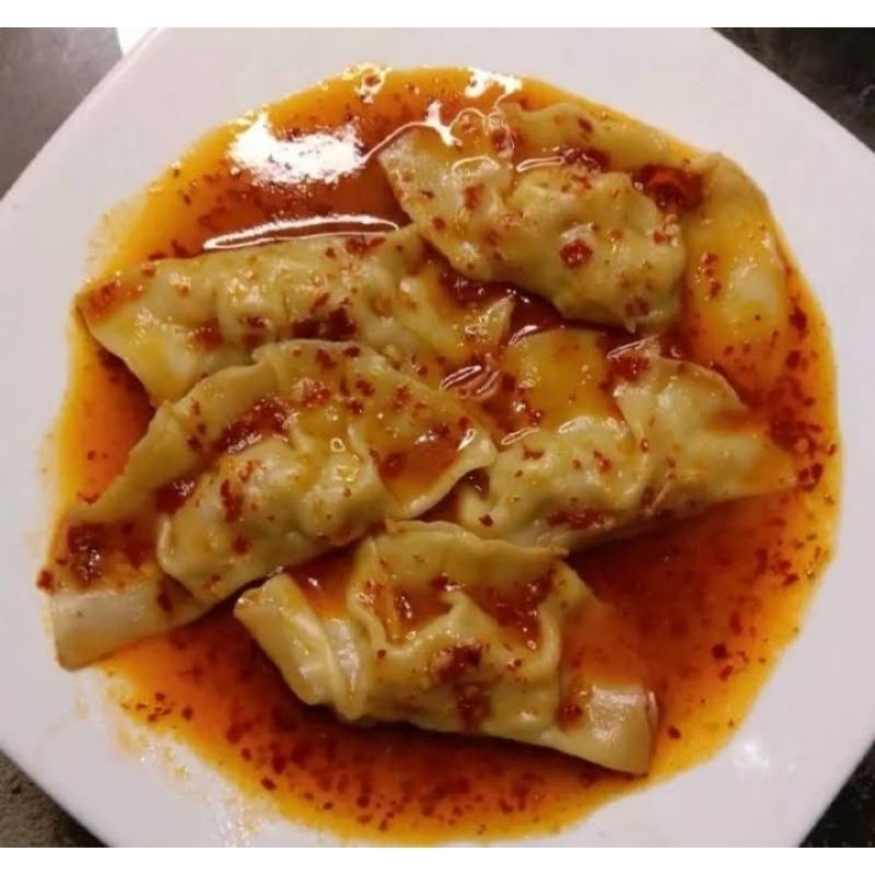 

Pangsit kuah mercon isi 5
