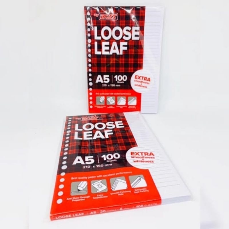 

Isi Loose Leaf A5 Isi 100 || Isi Binder A5