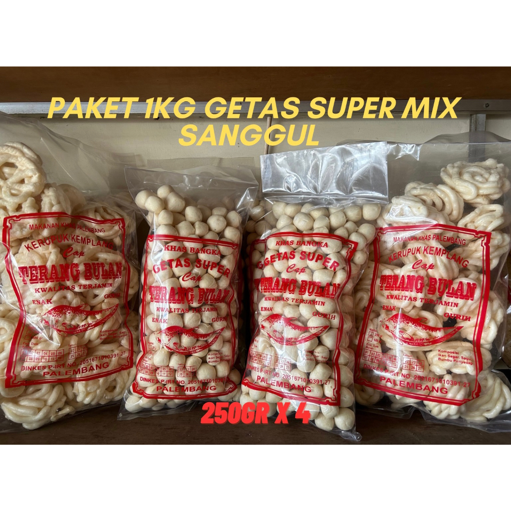 

PAKET 1KG GETAS MIX SANGGUL