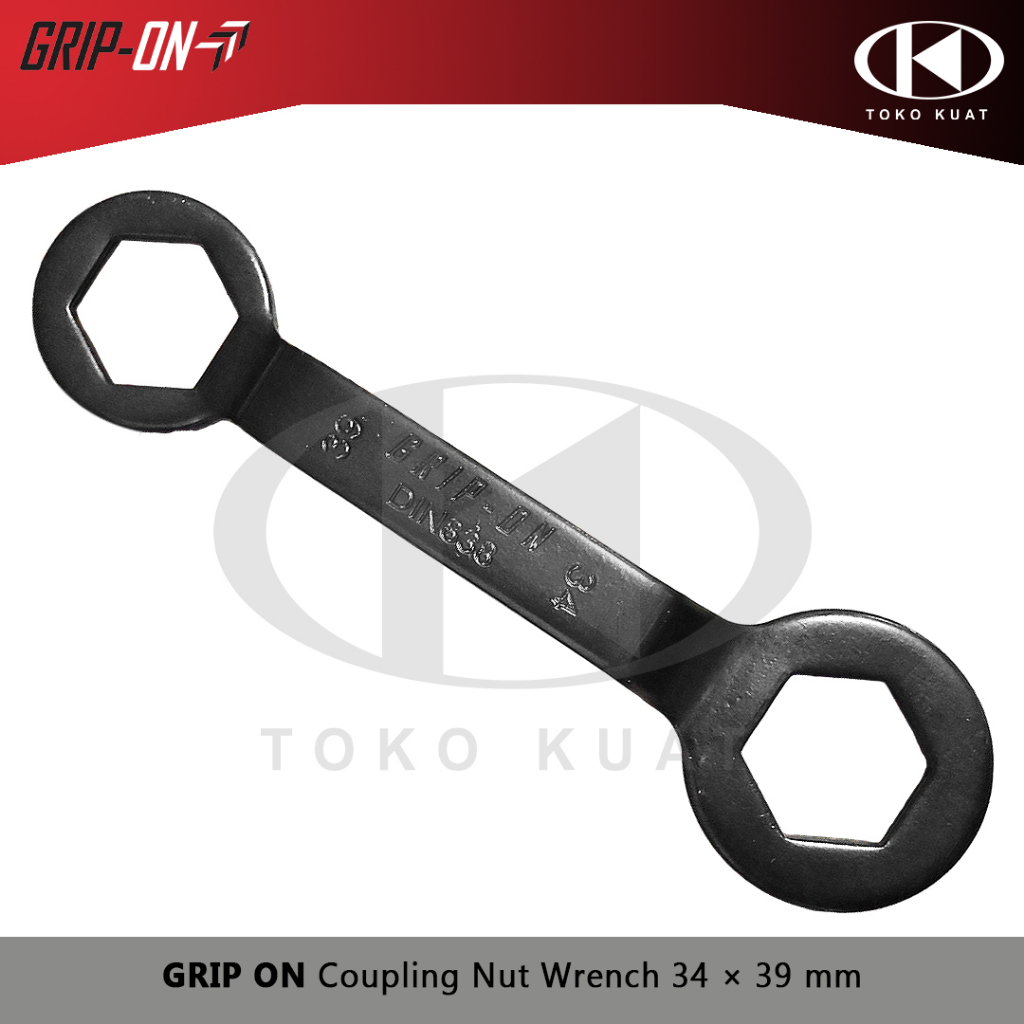 GRIP ON Coupling Nut Wrench / Kunci Kopling Motor Matic 34 x 39